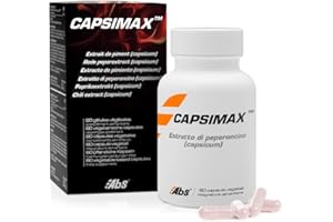 AB'S MAXIMIZE YOUR BODY Capsimax * 315 mg / 60 gélules * Extrait de piment (capsicum)