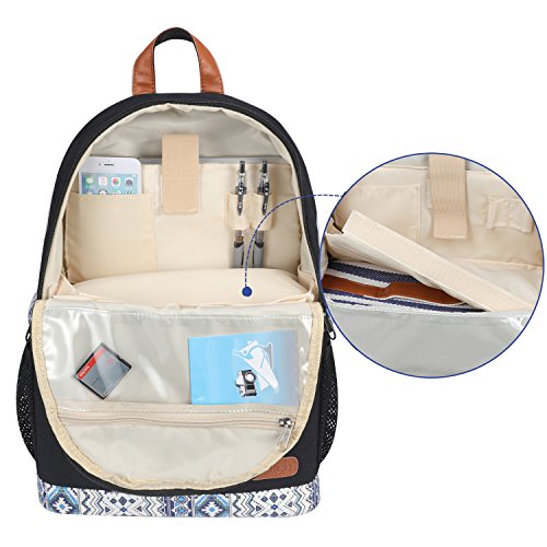 Kattee Sac    Dos pour Appareil Photo R  flex Ordinateur en Canvas   Cuir Housse de protection pour Appareil Photo Canon Nikon Sony Olympus