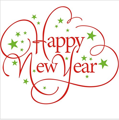 Preisvergleich Produktbild GJX@ Wand-Sticker Weihnachtliche Haushalt Schaufenster Glas dekorativen Aufkleber PVC Wand Sticker , 47*57cm
