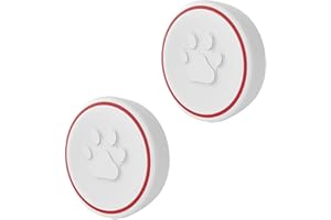 ChunHee Wireless Dog Doorbell for Potty Training / Communication Doorbell for Dogs Smart Button (only has two pet doorbell buttons that need to be used with receiver)