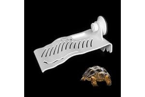 ATB-GIFT Plateforme Tortue Aquatique, Habitat de Reptile, Tortue Plateforme, Turtle Sunbathing Platform, Fish Tank Décor pour Animaux Semi Aquatiques(Petit)