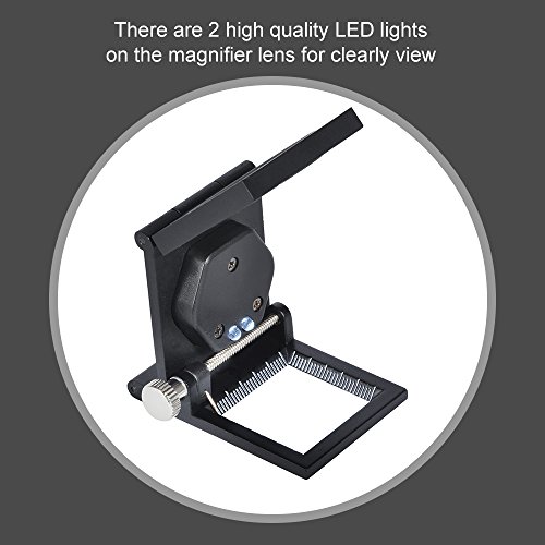 8x 28m M Tres Lupa Plegable De La Lupa Del Cinc De La Lupa Portable Con La L mpara Del LED Para La Reparaci n De La Colecci n De La Joyer a De La Materia Textil Negro reviews 8x 28m M Tres Lupa Plegable De La Lupa Del Cinc De La Lupa Portable Con La L mpara Del LED Para La Reparaci n De La Colecci n De La Joyer a De La Materia Textil Negro