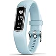 GARMIN VIVOSMART 4 AZURE BLUE WITH SILVER HARDWARE