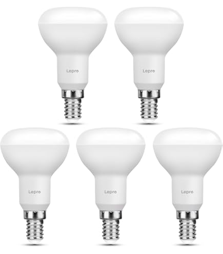 SanGlory 6 Pezzi LED Lampadine Faretti R63 E27 7W Equivalente a Alogena E27 60W, Luce Calda 2700K, 810LM, 120 Gradi di Luce, Lampade Riflettore LED R63 per Plafoniere, Non-dimmerabile (Caldo 2700K