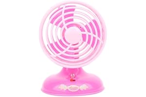ZERODIS Ventilador de simulación Casa de juegos para niños Juguete Ventilador eléctrico Juego de niños Regalo de juguete divertido Juego de simulación Decoración de juego de roles
