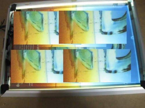 Gowe Led mirror light box Led Magic mirror A2 Size indoor light box