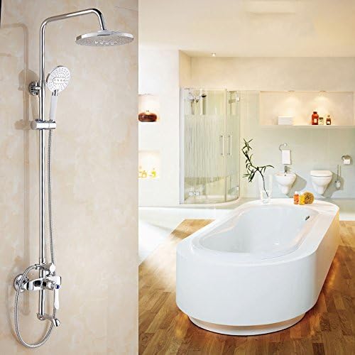 Shower faucet high standard plating all copper supercharger shower set home bathroom shower Product Category: Shower Set Function: rain, spray, automatic Sheung Shui, massage, bubble Material: copper Installation type: wall type Process: chrome Operating temperature: 0-80 degrees
