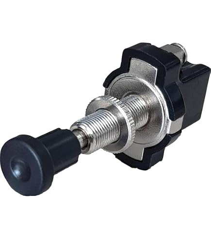 Interrupteur Push-pull Phare 12V Sarini - Pour Tracteur, Voiture De Club - Remplacement