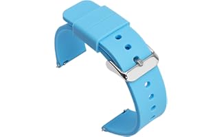 Shieranlee Quickfit Armband, Silikon Kompatibel mit 12MM 14MM 16MM 18MM 19MM 20MM 21mm 22MM 24MM Watchband Watch Strap