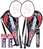 Silver's Pro-170 Marvel Plus PVC Grips Badminton Racquet Set placeholder