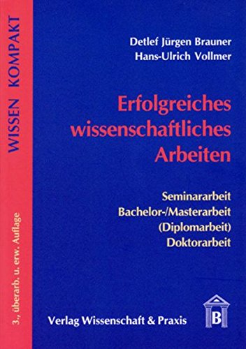 Pdf Erfolgreiches Wissenschaftliches Arbeiten Seminararbeit - 