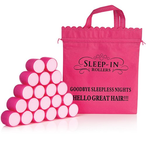 Sleep-In Rollers Mega Bounce Rollers X 20 Plus Drawstring Bag