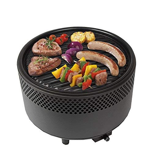 Kbabe barbecue portatile con ventola Nero