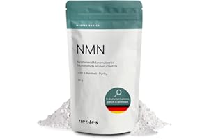 NMNeotes – 1 × 30 g | Polvo ultrapuro de NMN >99%, sin aditivos – Materia prima certificada, analizada en laboratorio alemán para uso en investigación | neotes