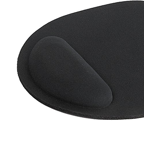Schwarz Handgelenk Comfort Mouse Pad Maus Pad Mat Mousepad für optische Maus - 8