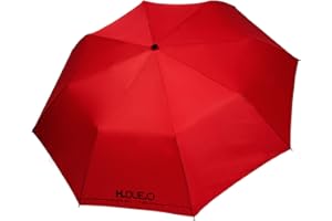 H.DUE.O HIGH-TECH Ombrello Pieghevole Antivento Robusto, Apri-Chiudi Automatico. Ombrello Tascabile Rapida Asciugatura Con Custodia Antigoccia [ARACARI]