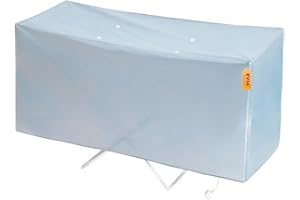 LUVDECO Beheizte Wäscheständerabdeckung, Faltbare Wäscheständer Abdeckung, Elektrisch Wäscheständerabdeckungen Beschleunigen das Trocknen, 146x53x74cm Wäscheständer Trockenabdeckung (Nur Abdeckung) (Grau)