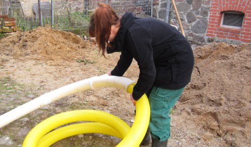 10m Drainagevlies Filterstrumpf für Drainagerohr DN100 - 5