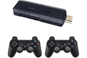 XIXIMENG X2 Plus 4K Game Stick HD Console de jeu vidéo 128 G 41000 jeux 3D intégrés + 40 simulateurs avec manette sans fil
