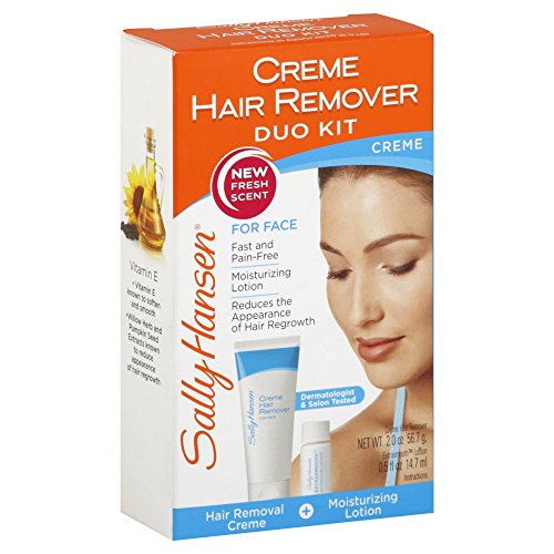 Sally HansenCreme Hair Remover Duo Kit For Face (Pack of 6)