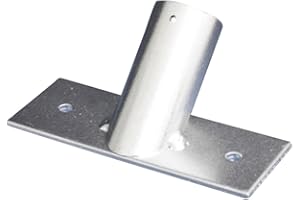 BÜRSTENFABRIK - MADE IN GERMANY MAAJ METALLSTIELHALTER FÜR BESENSTIELE 28 mm ROBUST & STABIL GESCHWEISST STATT GEBOGEN 3 mm STARK - Made IN EU