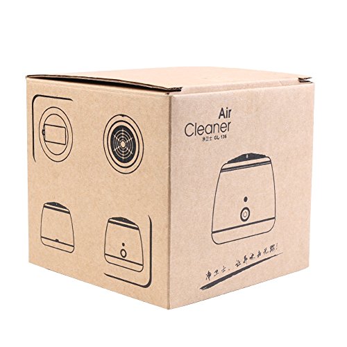 Mini Ozon Ionischer Luftreiniger, Ionisierer,Desinfektion Geruchskiller und Deodorizer für Kleiderschrank, Auto, Küche, Raucher, Bakterien und Gerüche beseitigen, per USB oder Batterien betreiben - 9