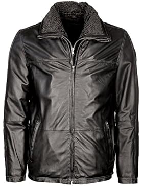 MUSTANG Lederjacke Martin-LN Echtleder Lammleder schwarz braun M-6XL