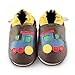 Snuggle Feet Soft Leather Baby Shoes | Toddler Shoes | 0-6 months, 6-12 months, 12-18 months, 18-24 months, 2-3 years (18-24 months, Train)