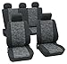 Produktbild Faszination 88122, Autositzbezug Schonbezug, Komplett Set, Schwarz, Grau