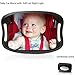 Produktbild Baby Auto Spiegel mit Fernbedienung Soft LED-Licht bruchsicherem Acryl Baby Spiegel für Auto, Rückfahrkamera Baby mirror-easily beobachten der jede Bewegung des Baby, Sicherheit und 360 Grad Verstellbarkeit