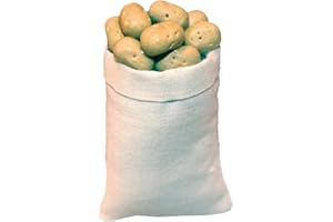 dekoprojekt Krippenzubehör Kartoffelsack 6 cm braun