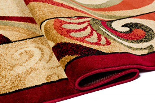 TEPPICH KLASSISCH SEHR BUNT wunderschöne Muster PERFEKT INS WOHNZIMMER in CREME (280 cm x 380 cm) - 4