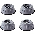 Oblivion Anti Vibration Pads for Washing Machine | Washing Machine Anti Vibration Pad/Leveling Feet | Washing Machine Feet Pads with Suction Cup Feet | Anti-Vibration and Noise Cancellation Pad (4pc)