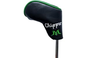 MAZEL Premium PU Golf Chipper Headcover,Durable Golf Iron Club Protector