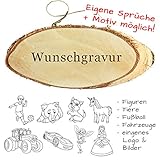 Geschenk individuell: Durch die personalisierte Gravur mit Namen, Sprüche und Motive wird es zum echten Unikat und Schmuckstück. Ideal als Geschenk zum Einzug, Geburtstagsüberraschung, Hochzeit, Kindergeburtstag, Namenstag, ...