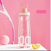 Orret Home BPA-Free Polycarbonate Water Bottle with Leak-Free Flip Lid, Durable and Lightweight Flasks, Sports and Daily Use