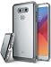Produktbild LG G6 Hülle, Ringke FUSION kristallklarer PC TPU Dämpfer (Fall geschützt/ Schock Absorbtions-Technologie) für das LG G6 - Rauchschwarz
