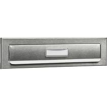 Finestrella Nome Per Cassetta Postale BURG-WÄCHTER - 74x22 Mm Trasparente, Protezione Intemperie - Foto 9