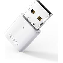 Adaptador Bluetooth 5.0 Para PC - Conector USB Para Auriculares, Altavoces, Teclados, Ratones; Compatible Con Windows 10/7