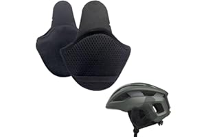 DIFLAX Cache-oreilles de vélo, Cache-Oreilles Coupe-Vent pour Casque de Vélo, Clipsable, Amovible et Chaud Cache-oreilles Pour Hommes et Femmes, Convient à la Plupart des Casques (Noir)