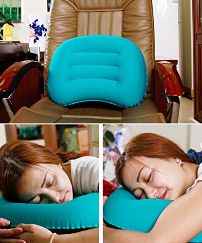 Extsud Camping Kissen Aufblasbar Selbstaufblasend Kissen Kopfkissen Leichtes Reisekissen Nackenkissen  Camping Pillow bequem für Camping Reise Outdoor Wanderungen - 6
