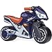 Produktbild Rutsch Motorrad im Superman Design mit breiten Reifen, dient als Lauflernhilfe für die Kleinen, 73 cm, geeignet für Innen und Außen, Lauflernrad Rutschfahrzeug fürs Gleichgewicht, Bike, ab 18 Monaten …