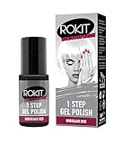 Rokit 1 Step Gel Polish, Bordeaux Red 5 ml