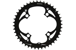 Truvativ Unisex 11.6215.015.000 Truvativ Bolt Steel Chainring Matte Black, Black, 104 mm UK