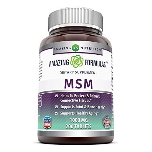 Preisvergleich Produktbild Amazing Formulas MSM 1000mg 200 Tablets
