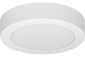 LEDVANCE LED SPOT SURFACE SMART+ Ø 20cm, per interni, dimmerabile, 12W, temperatura colore 3000 - 6500K, 900 lumen, design moderno piatto, lampadina inclusa, rotondo, bianco