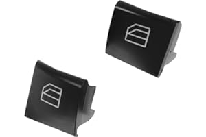 GEEANDLY 2x Interruttori a pulsante per auto Pulsantiera Finestra Sinistro Destro A1698206710,A2518300390 Compatibile per Classe A W169 Classe B W245 ML W164 R W251 GL X164