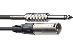 Stagg GC-01XJH Câble XLR M/ JACK M 1m