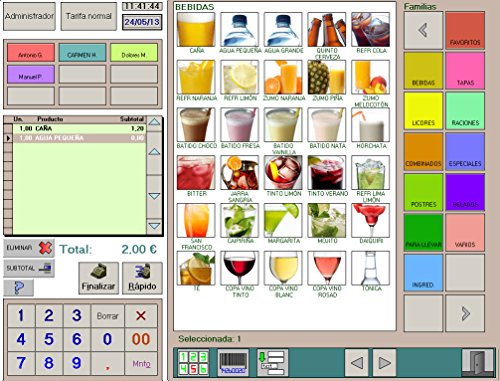 Software para TPV   TPVF  CIL HOSTELER  A monopuesto