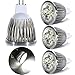 Produktbild GreenSun LED Lighting 4er MR16 GU5.3 LED Lampe 5W 480 Lumen Kaltweiß 6000-6500K Ersetzt für 50W Glühbirne Spots Stahler DC 12V LED Leuchtmittel Abstrahlwinkel 120º Energiesparlampe